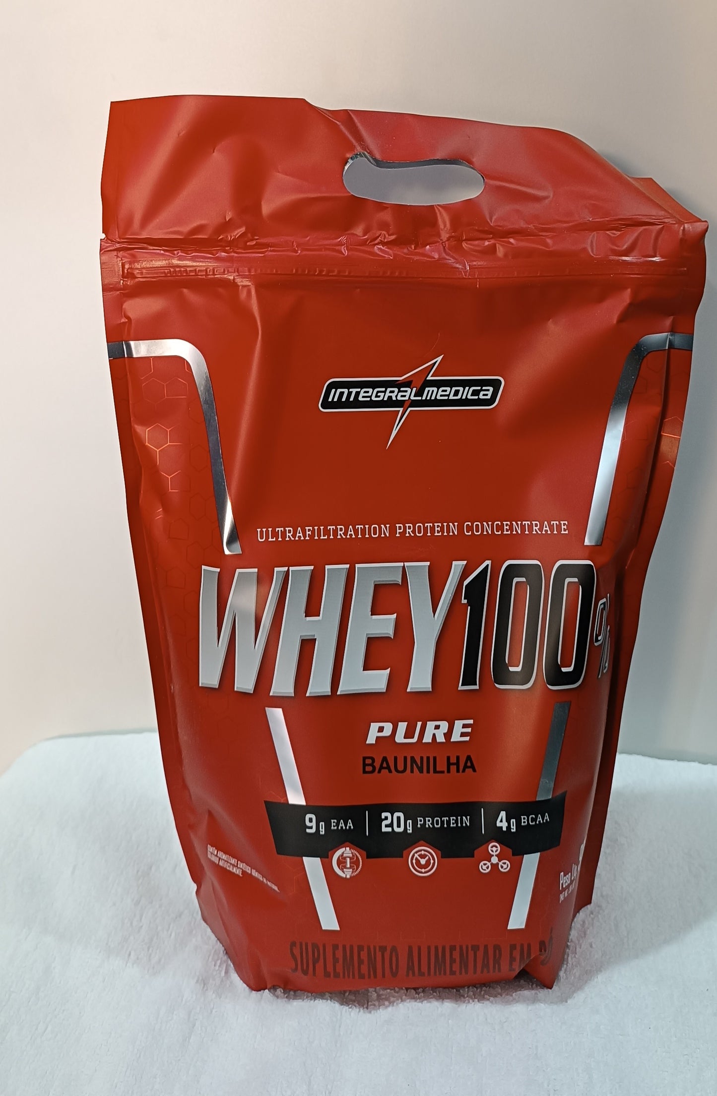 Whey Protein 100% integral médica baunilha