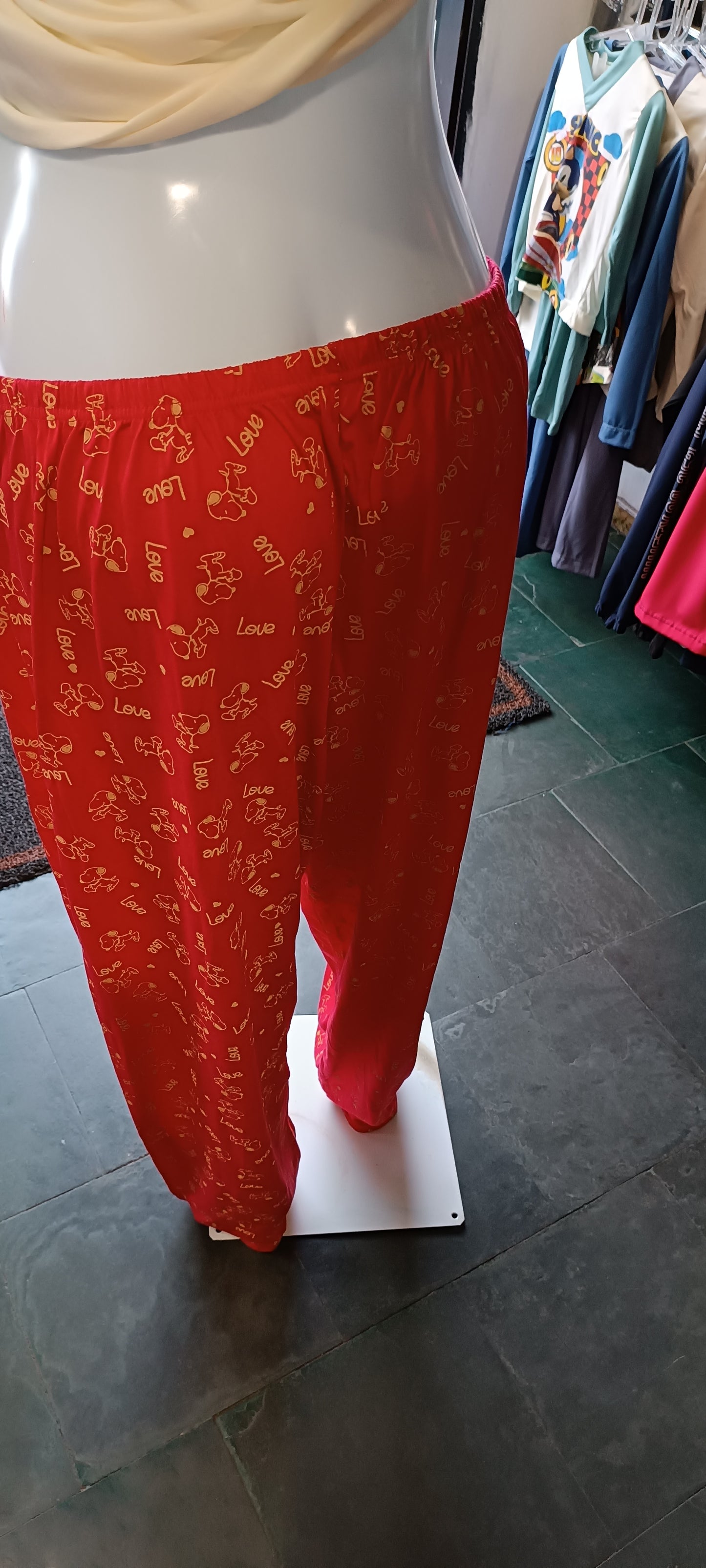 Pijama feminino manga longa Plus size